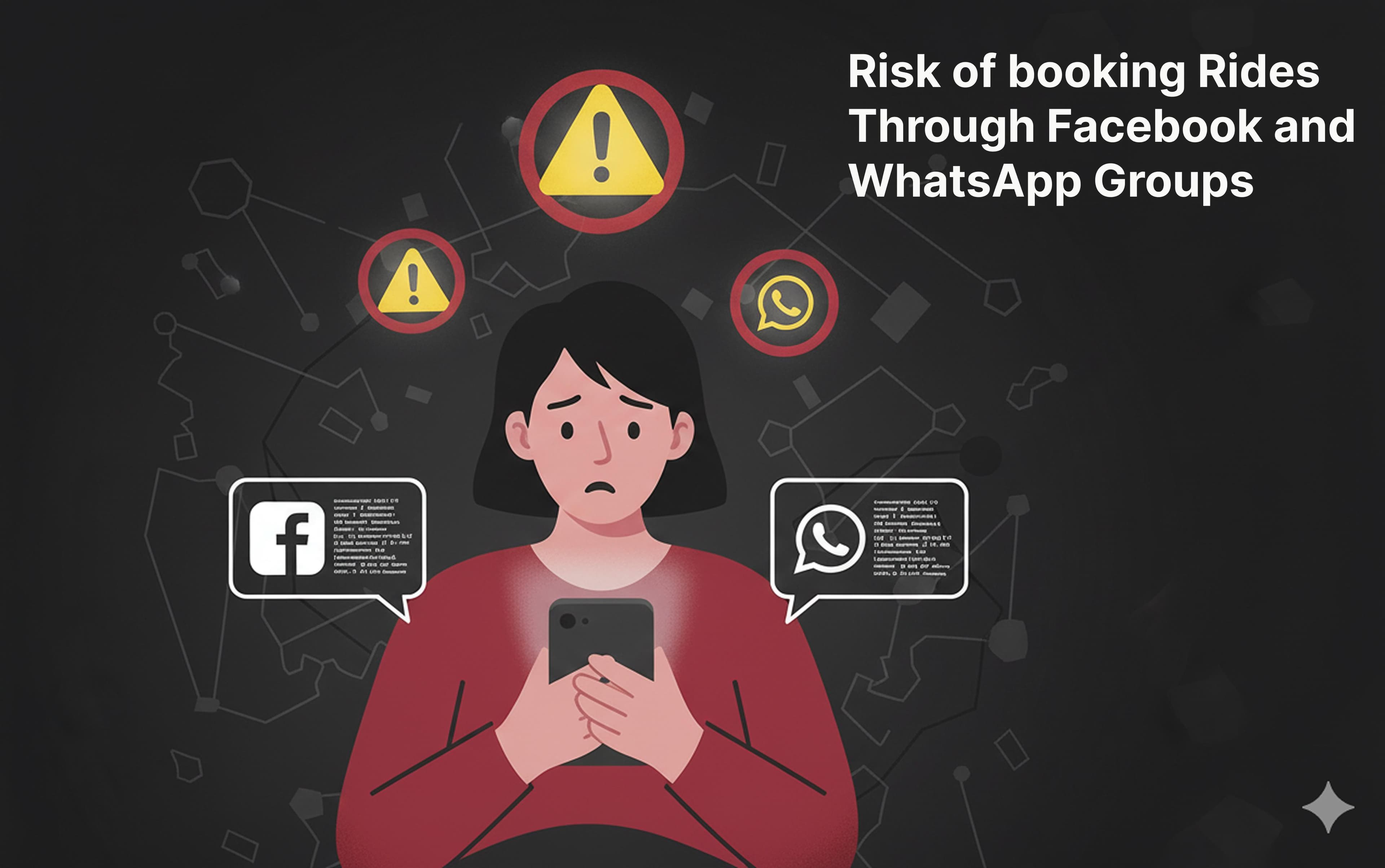 Why Booking Rides Through Social Media Groups Is Dangerous